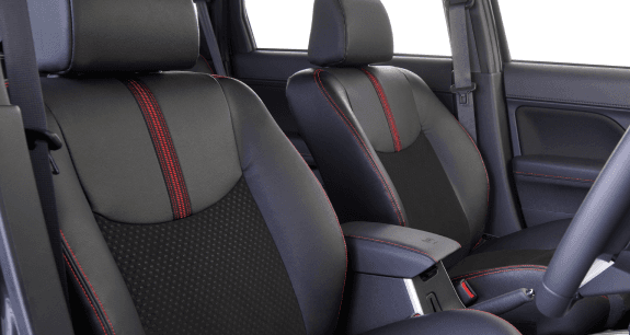 Desain kursi lebih mewah dan sporty