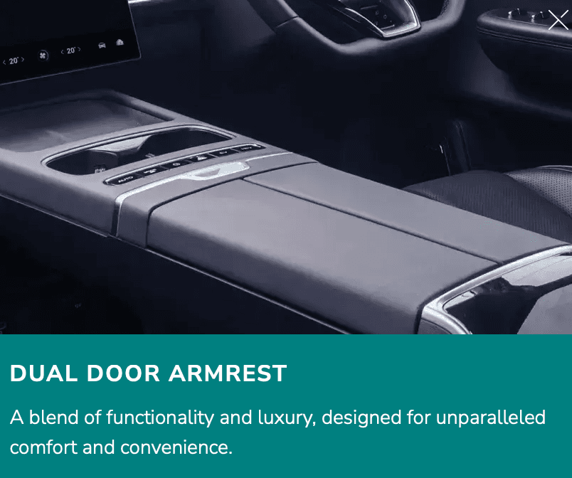 A blend of functionality and luxury, designed for unparalleled comfort and convenience.