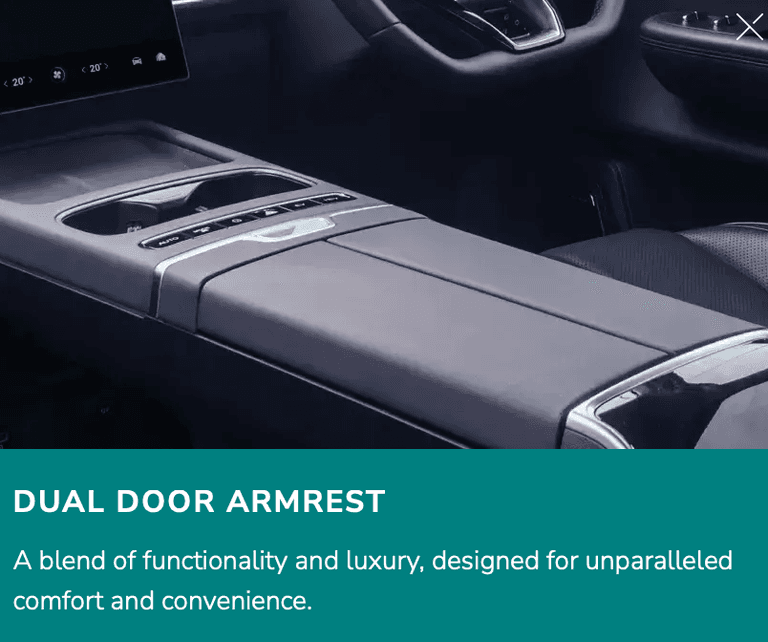 A blend of functionality and luxury, designed for unparalleled comfort and convenience.