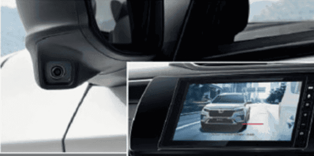 Kamera belakang membantu saat parkir dan mundur. Tampilan visual jelas di layar head unit. Mengurangi blind spot dan meningkatkan keamanan berkendara.