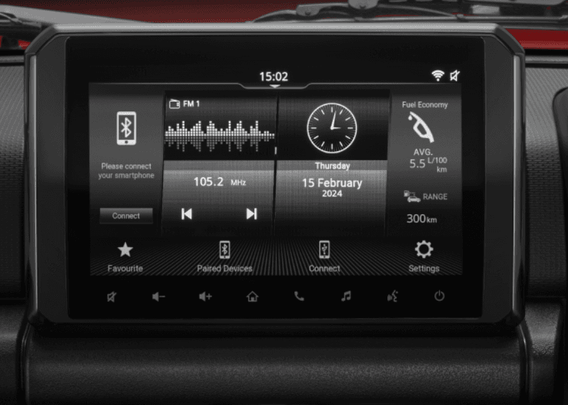 9" touch screen head unit