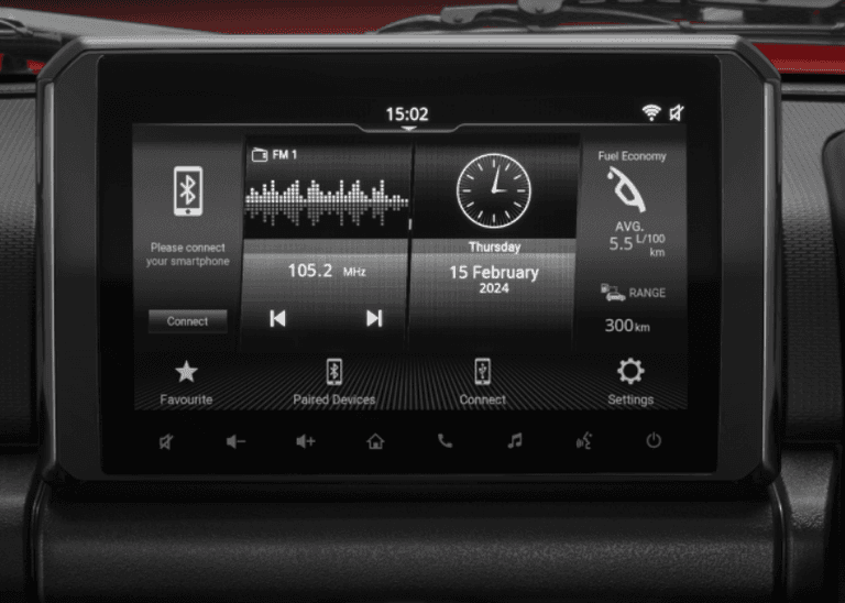 9" touch screen head unit