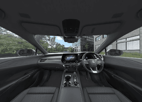 Interior Lexus RX 450h+ Luxury menyajikan kemewahan ramah lingkungan dengan Tazuna Cockpit. Kabinnya menawarkan kenyamanan kelas atas, layar sentuh 14 inci yang canggih, serta suasana hening yang memberikan pengalaman berkendara eksklusif.