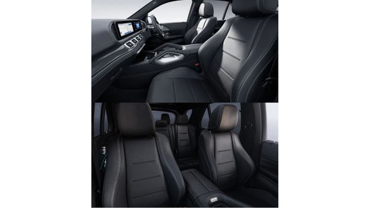 Mercedes-Benz GLE Line dengan Interior mewah dilengkapi material premium, layar digital lebar MBUX, ambient light elegan, dan kabin luas yang nyaman. Dirancang untuk pengalaman berkendara modern, intuitif, dan berkelas.