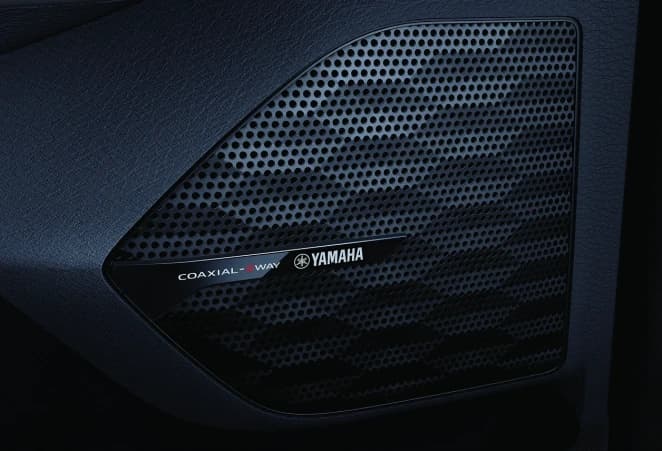 Hidupkan suasana berkendara yang menyenangkan dengan pengalaman audio premium yang memiliki 4 konfigurasi audio (Signature, Lively, Powerful, dan Relaxing)